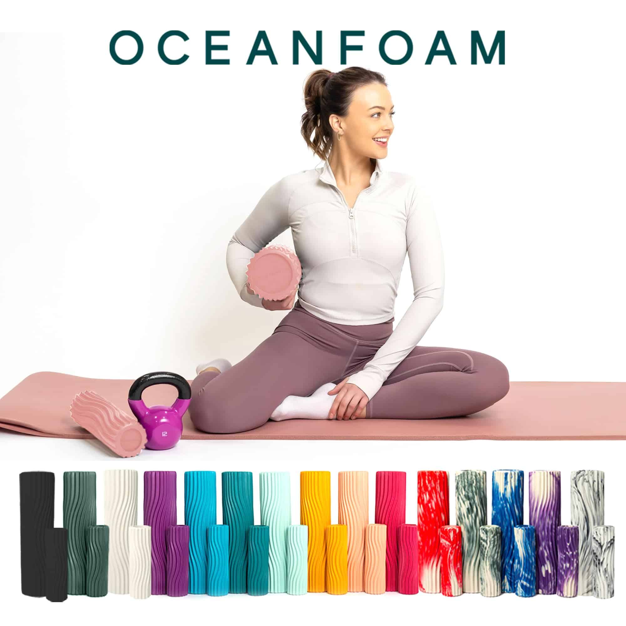 Rodillo de espuma Oceanfoam Tidal - Blush - Rodillo de - Imagen 9