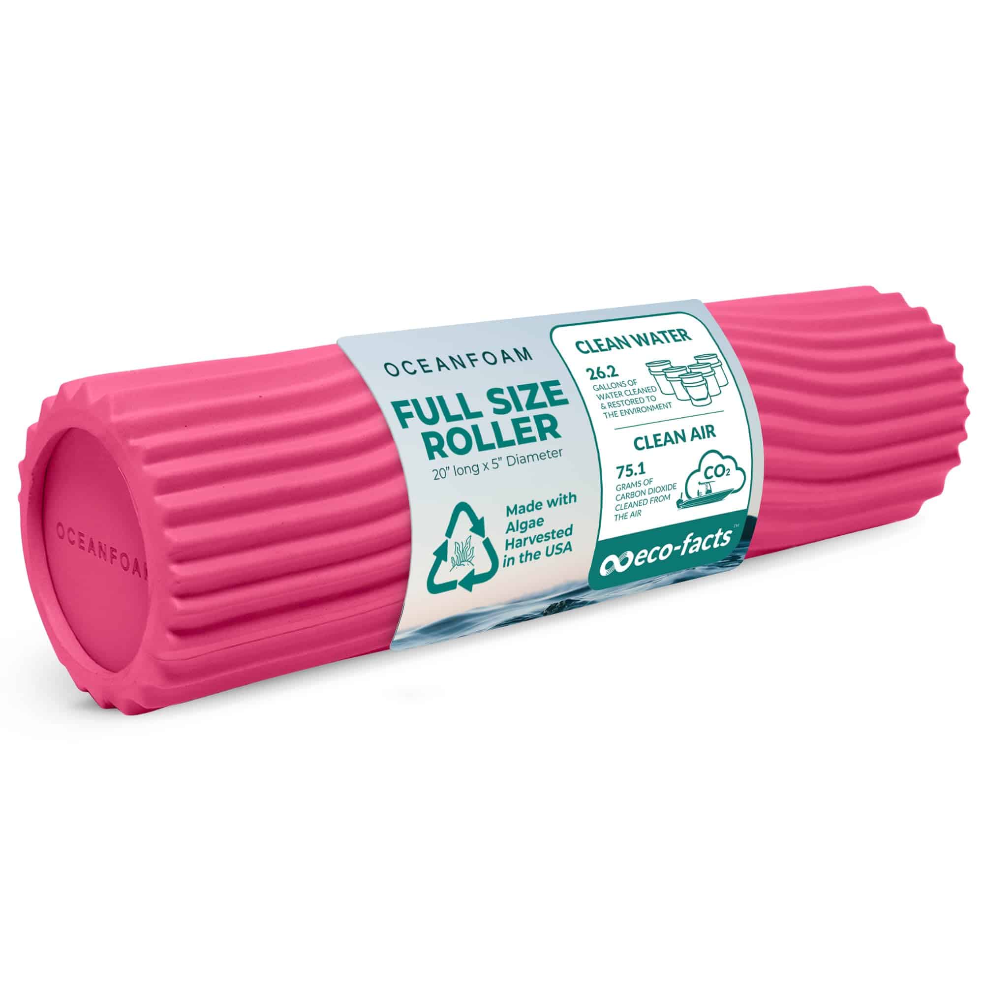 Rodillo Oceanfoam Tidal - Rosa Intenso - Rodillo de Espuma