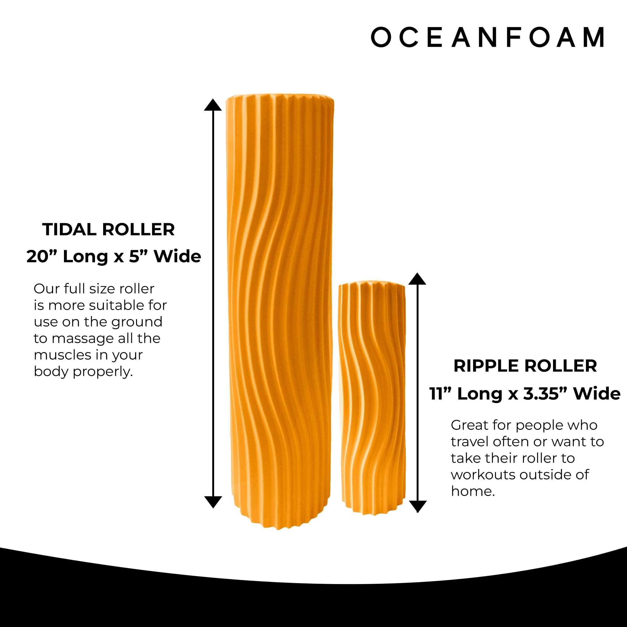 Rodillo Oceanfoam Tidal - Oro - Rodillo de Espuma para - Imagen 7