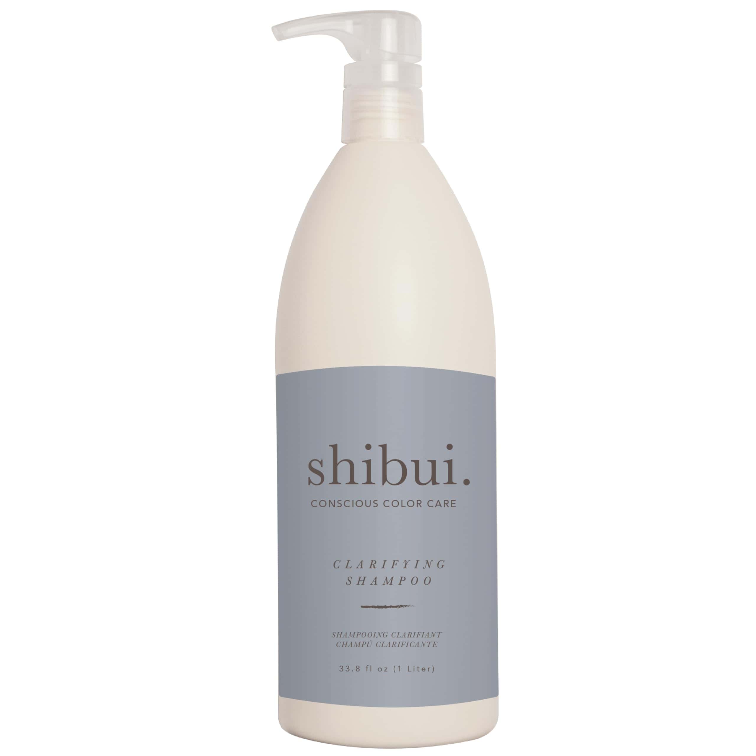 Champú Aclarante SHIBUI, Limpia Profundamente, Purifica y