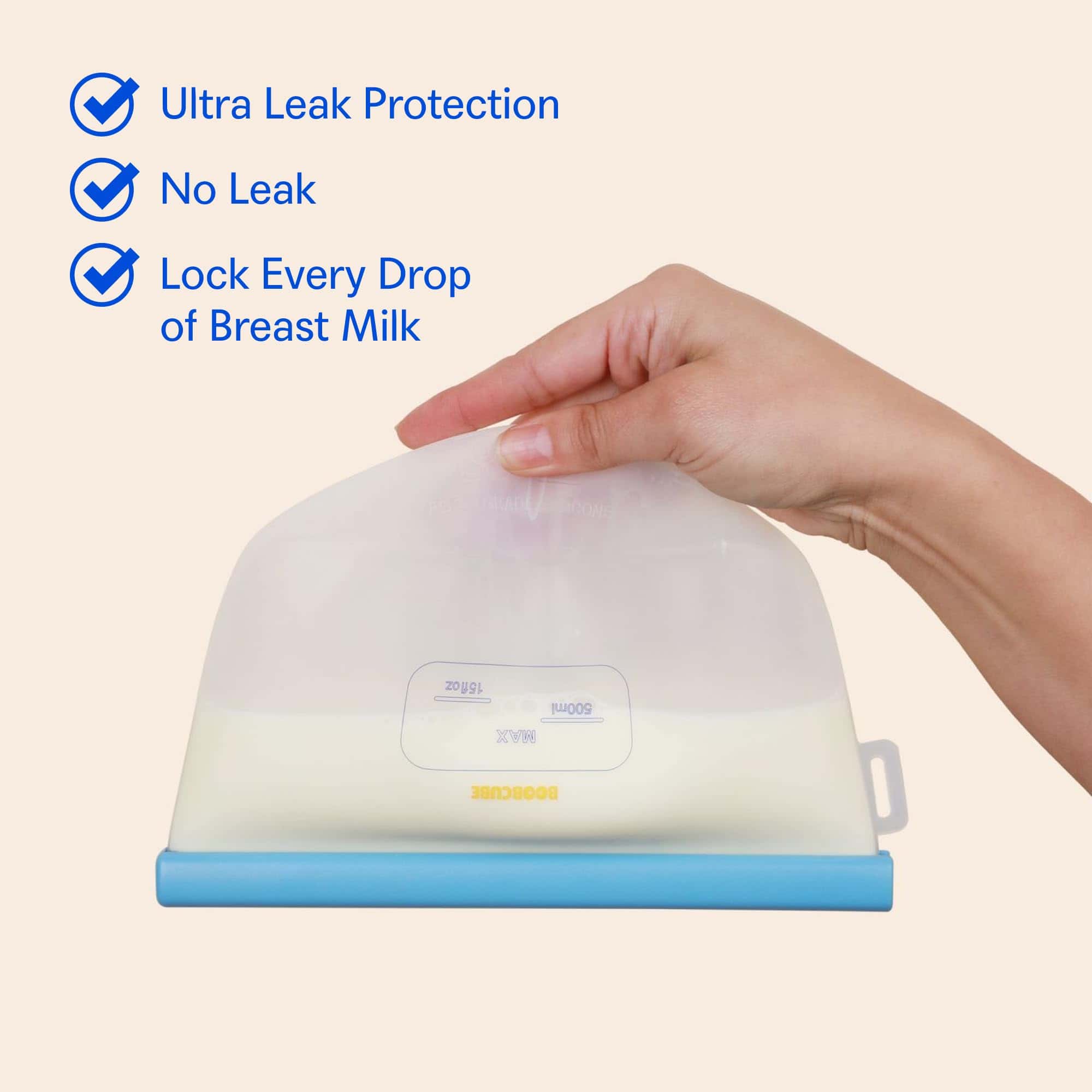 Kit Completo BoobCube Bandejas de Almacenamiento de Leche - Imagen 5