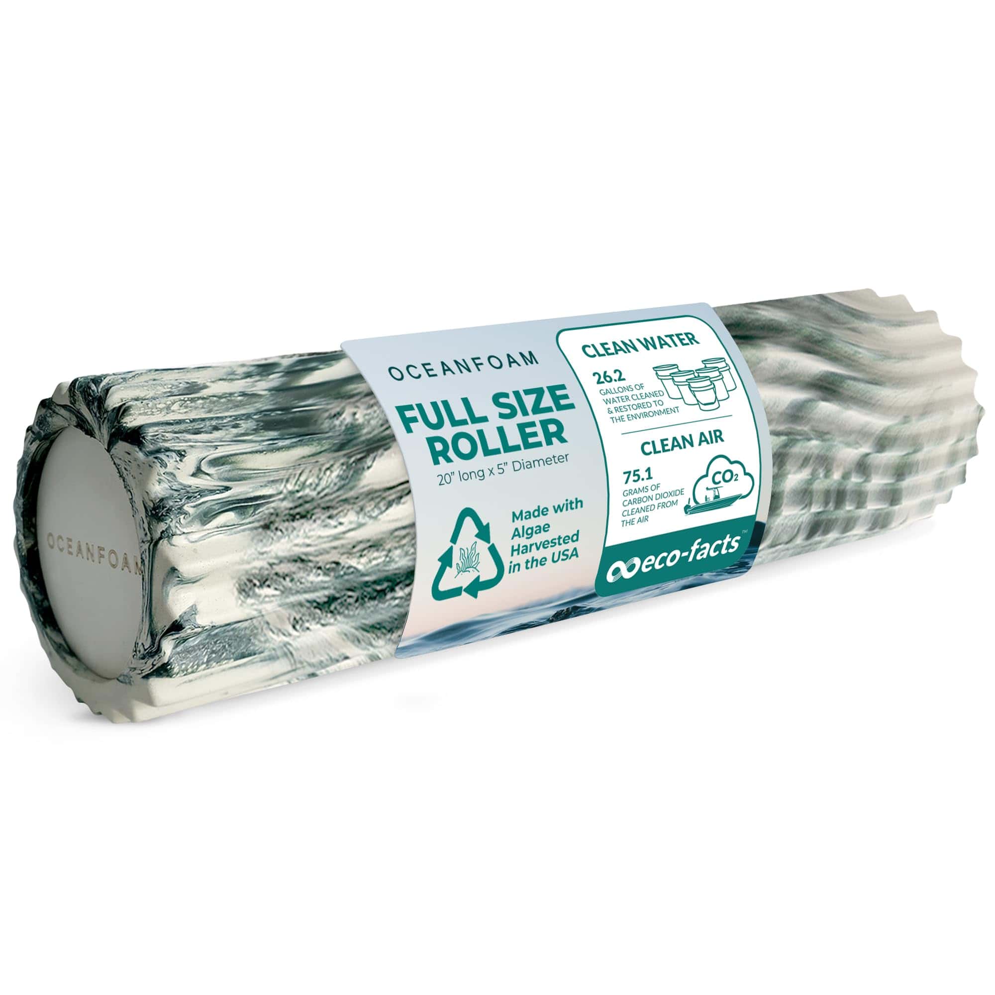 Rodillo Oceanfoam Tidal - Marmoleado Cazador - Rodillo de