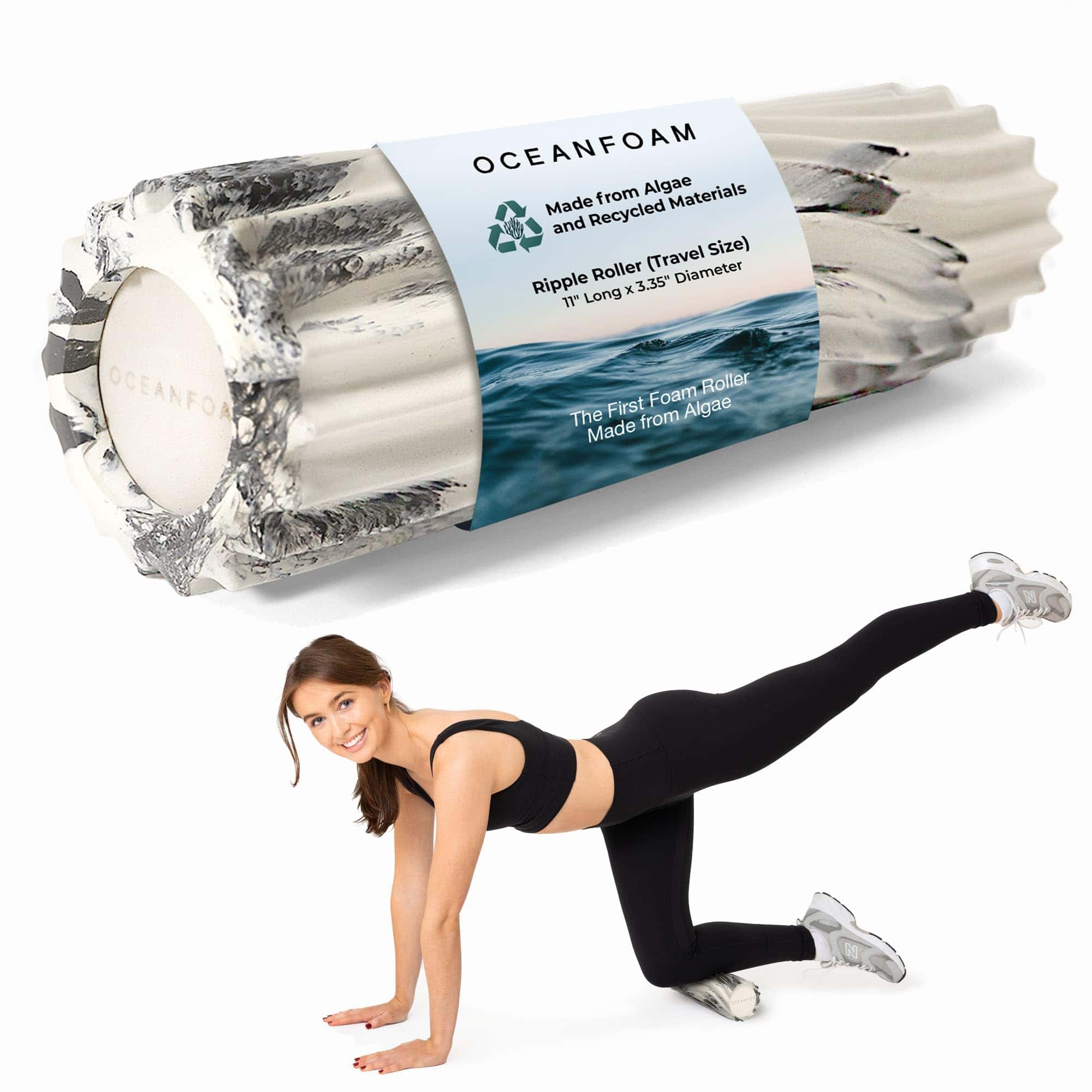 Rodillo de Espuma Oceanfoam Tidal - Marmol Negro - Rodillo - Imagen 10