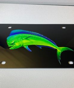 Placa de Licencia de Acrílico Mahi-Mahi de Eurosport Daytona