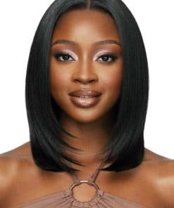 Outre - Peluca de Cierre de Encaje 5x5 - -NEGRO JET 1