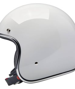 Casco de motocicleta Biltwell Bonanza Gloss White aprobado