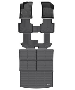 AIPOIL Juego de tapetes y revestimiento de carga para VW