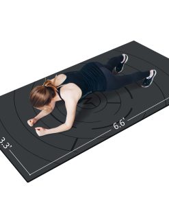 Tapete de Yoga LERYG Extra Grande de TPE para Hombres,