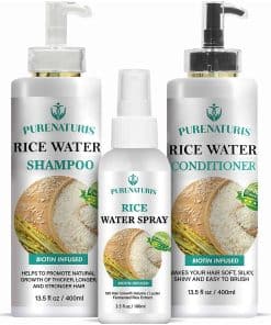 Kit de Sistema de Champú, Acondicionador y Spray Leave-in