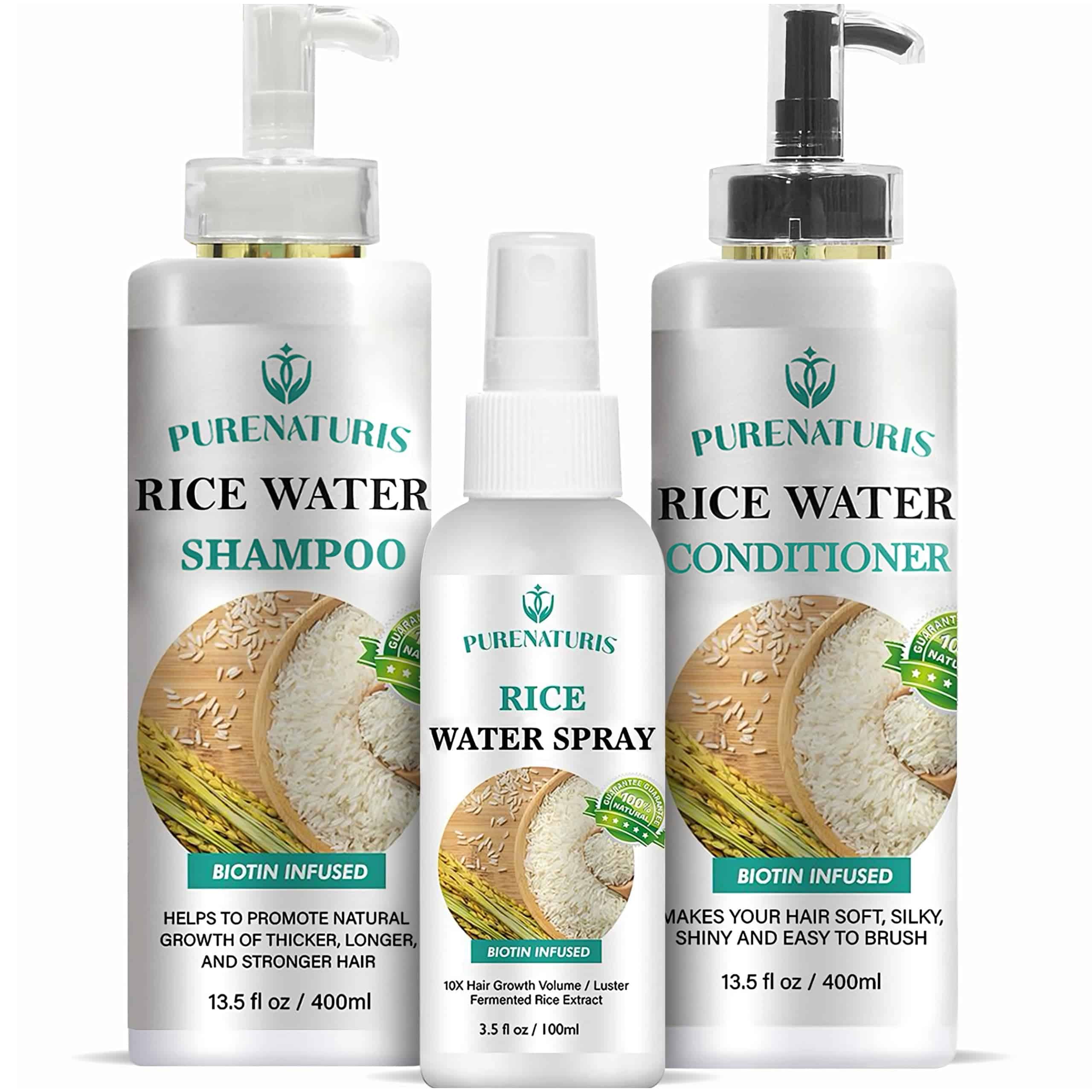 Kit de Sistema de Champú, Acondicionador y Spray Leave-in