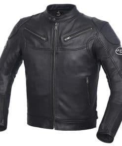 Chamarra de Moto de Cuero Genuino para Hombre WEEKND