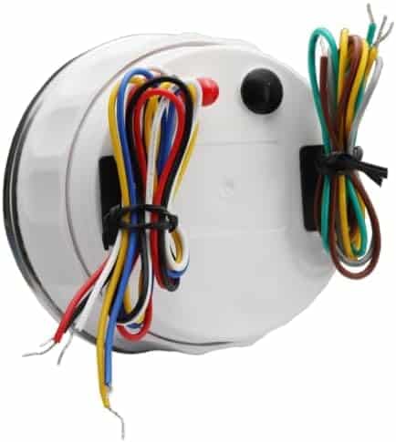 MOTOR METER RACING W PRO 85mm 3-3/8" 2 en 1 -Blanco - Imagen 8