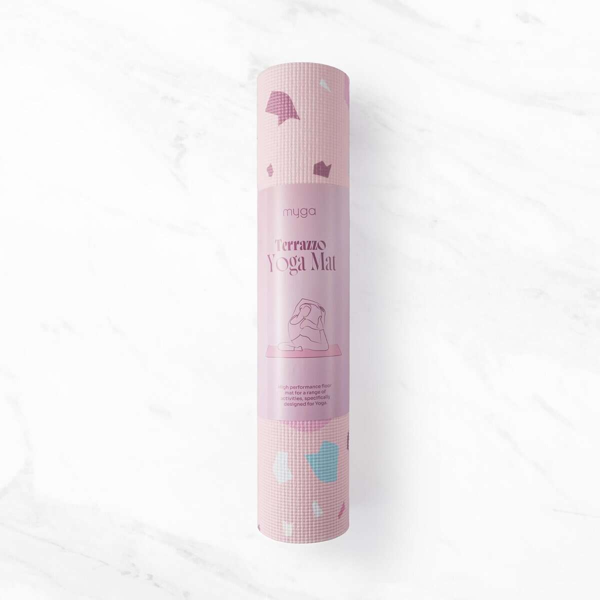 Tapete de Yoga MYGA de 0.24" de Grosor Antideslizante para - Imagen 8