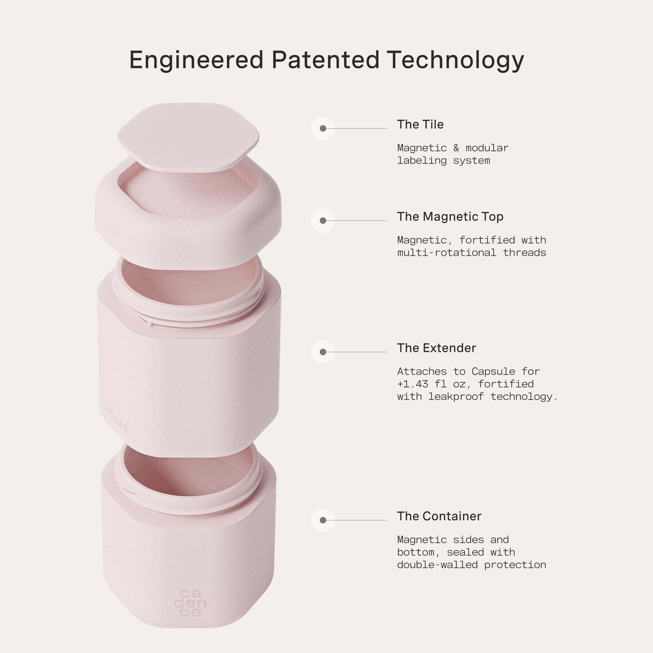 Extensor Cadence - Adición a Cualquier Contenedor Magnético - Imagen 7