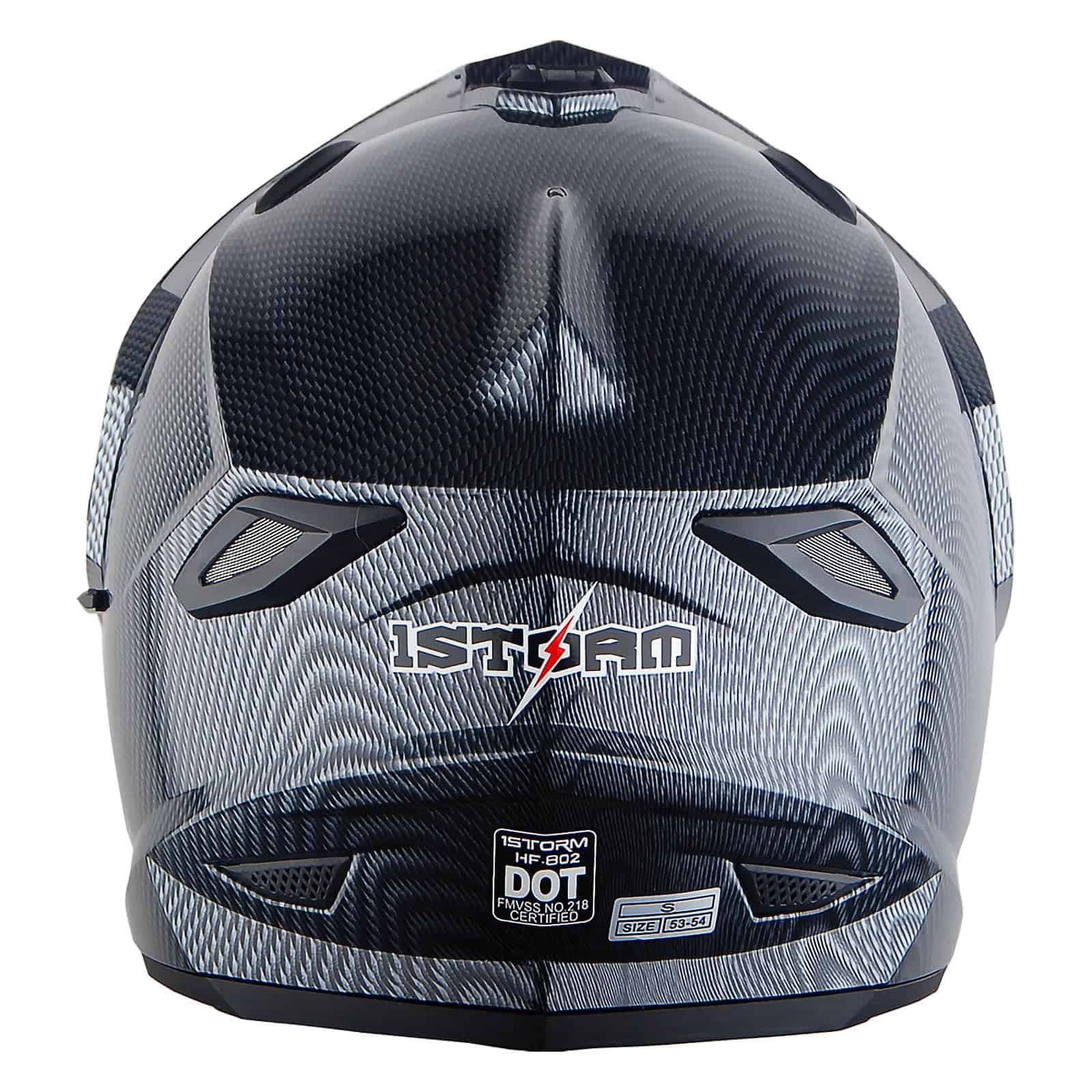 Casco de Motocross de Doble Deporte 1Storm con Doble Visera - Imagen 8