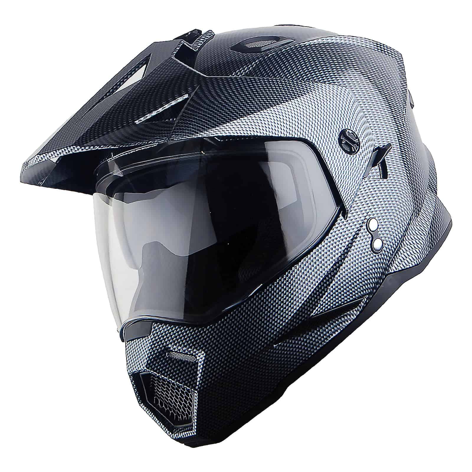 Casco de Motocross de Doble Deporte 1Storm con Doble Visera - Imagen 3