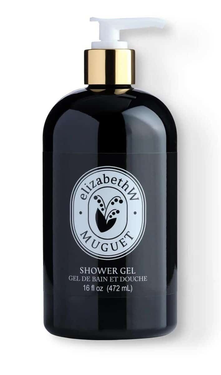 Gel de Baño y Ducha de Muguet elizabeth W, 16 Onzas