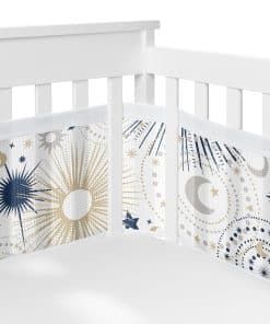 Sweet Jojo Designs + BreathableBaby Protector de Cuna de