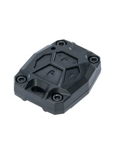 Llavero de plástico ABS para Toyota -Negro