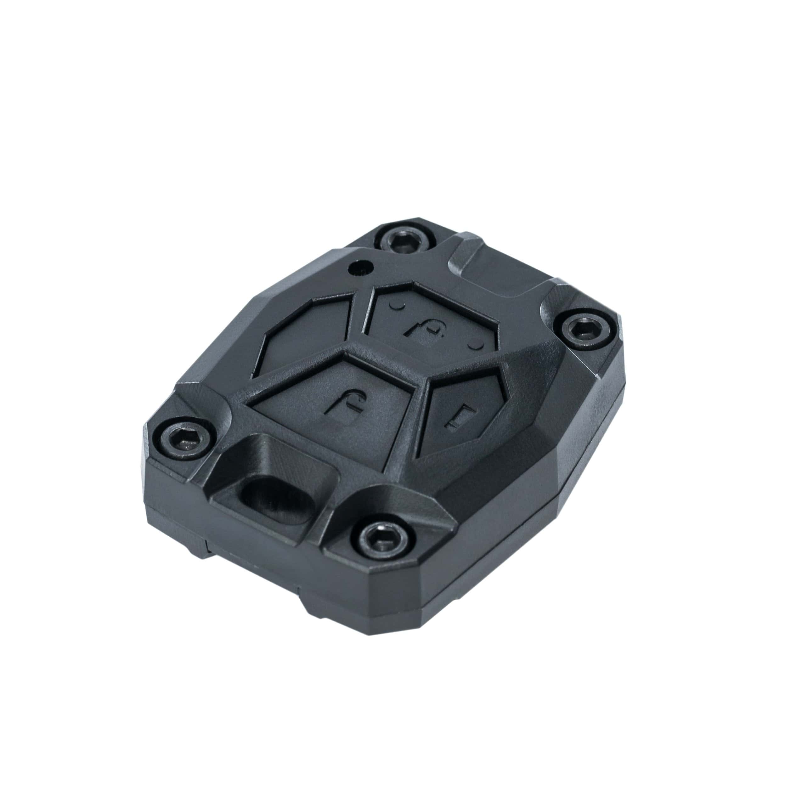Llavero de plástico ABS para Toyota -Negro