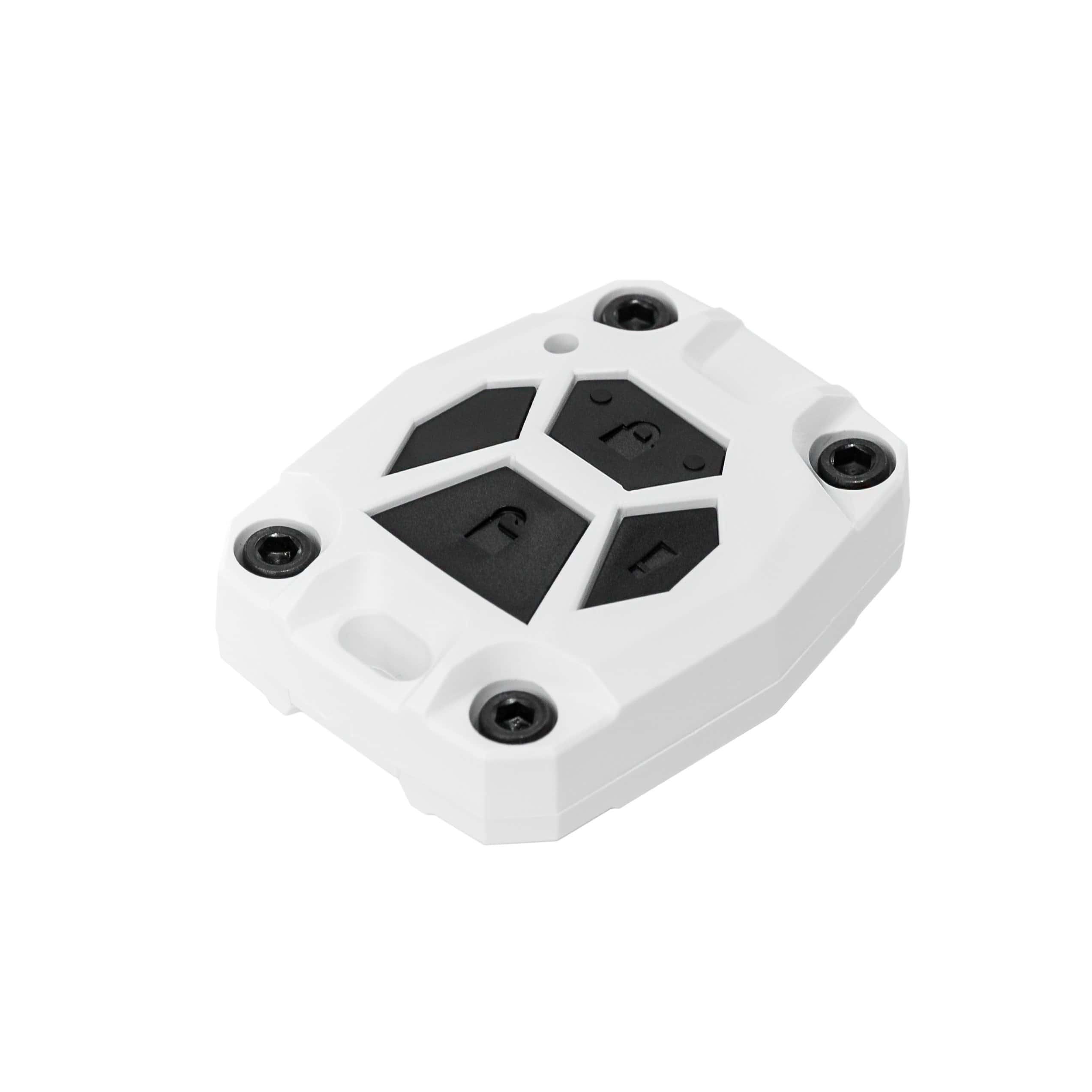 Llavero de plástico ABS para 5ª generación 4Runner - Blanco