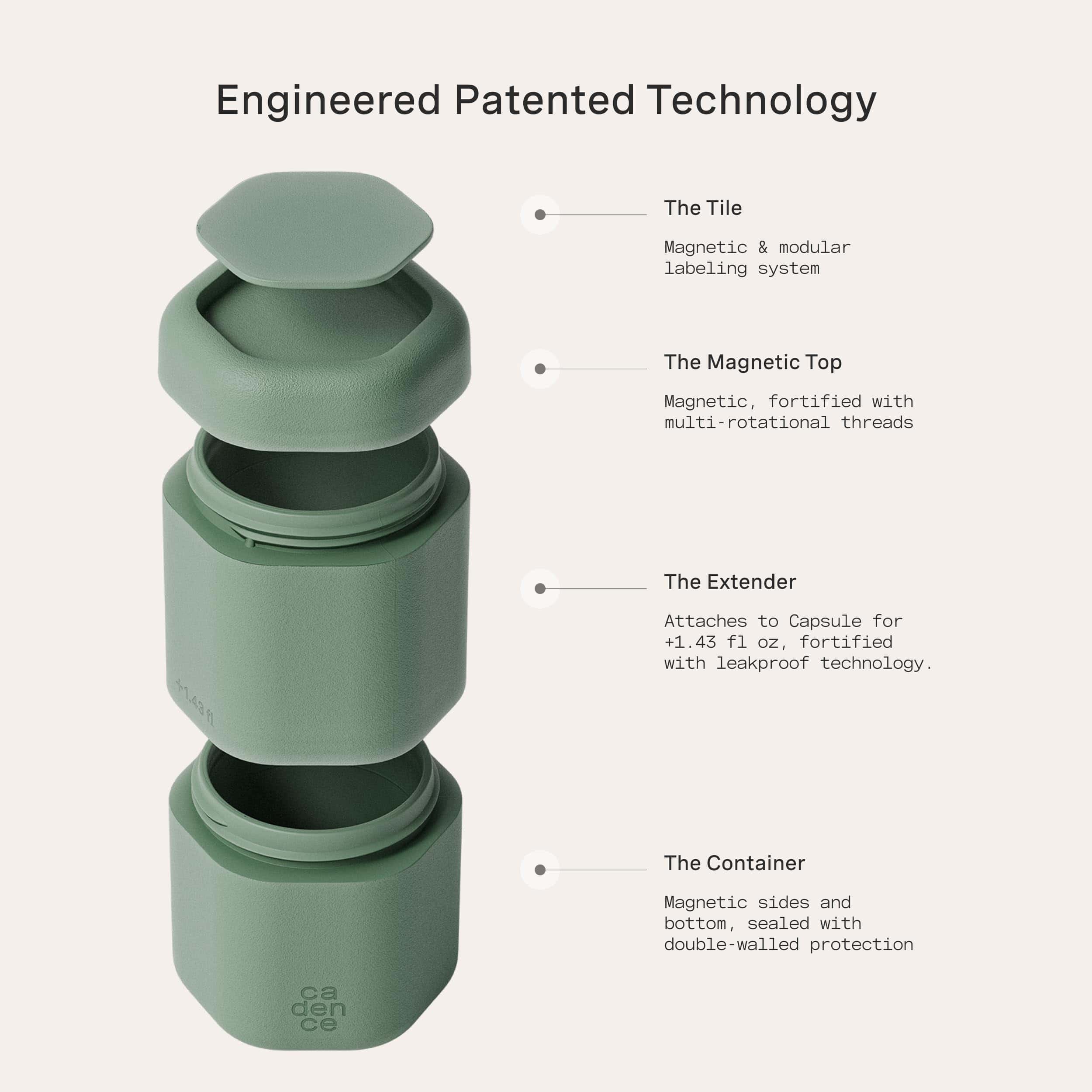 Cadence Extender - Extensión para cualquier recipiente - Imagen 7