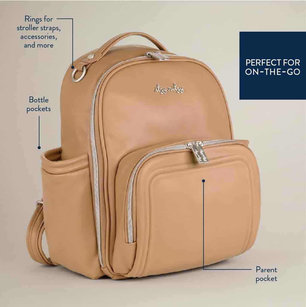 Bolso de Pañales Mini de Niña de Itzy Ritzy, Chai-Plus - Imagen 4