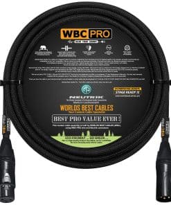 10 Pie - Cable Estrella-Cuádruple Ultra-silencioso