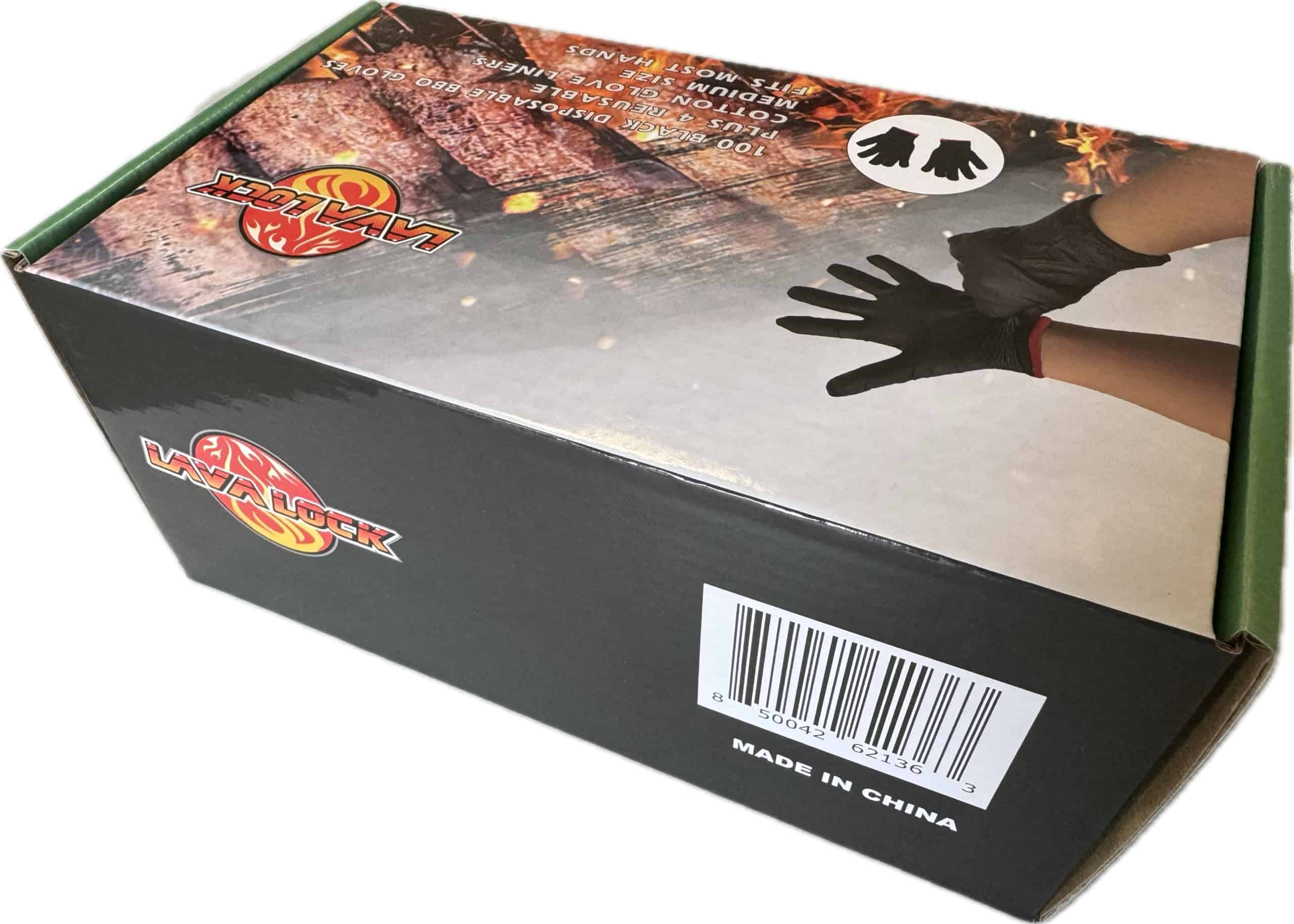 Guantes de Barbacoa Desechables de Nitrilo LavaLock con - Imagen 3