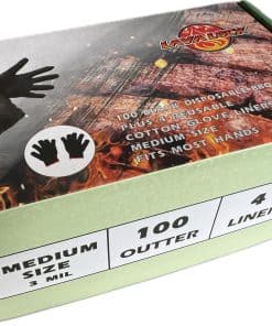 Guantes de Barbacoa Desechables de Nitrilo LavaLock con