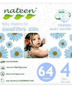 Pañales Desechables Nateen Premium para Bebés, Uso