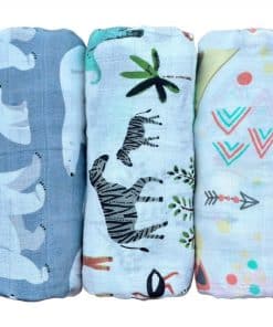 Cobijas de Swaddle para Bebé D'Baby Store, 100% Algodón