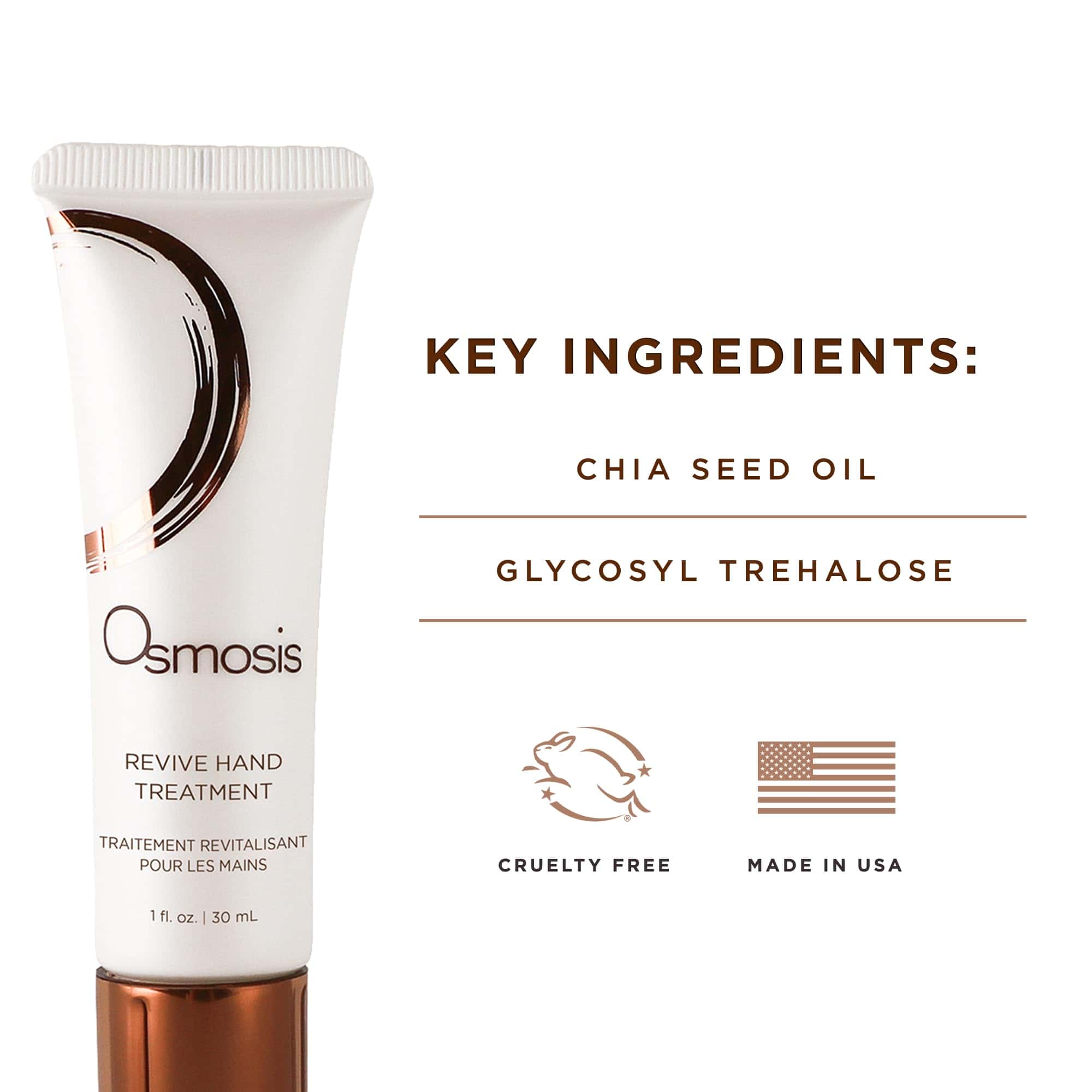 Crema de manos hidratante OSMOSIS REVIVE, con manteca de - Imagen 5