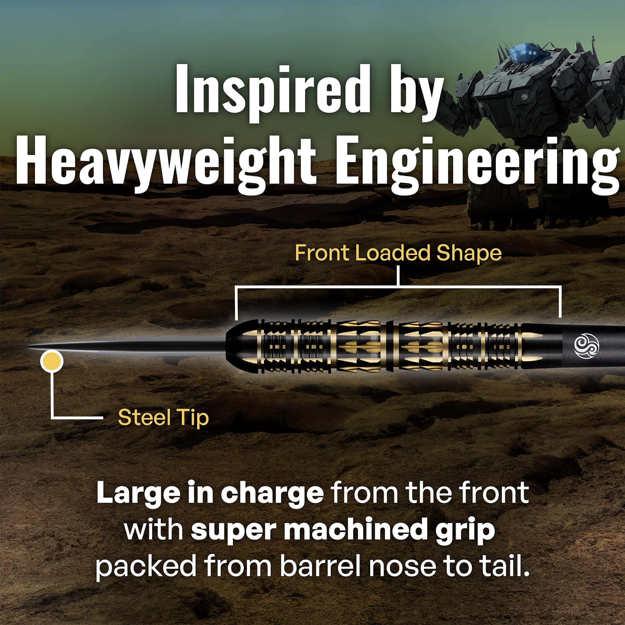 Dardos de Lanzamiento Profesionales Shot! Darts AI Mecha - Imagen 5