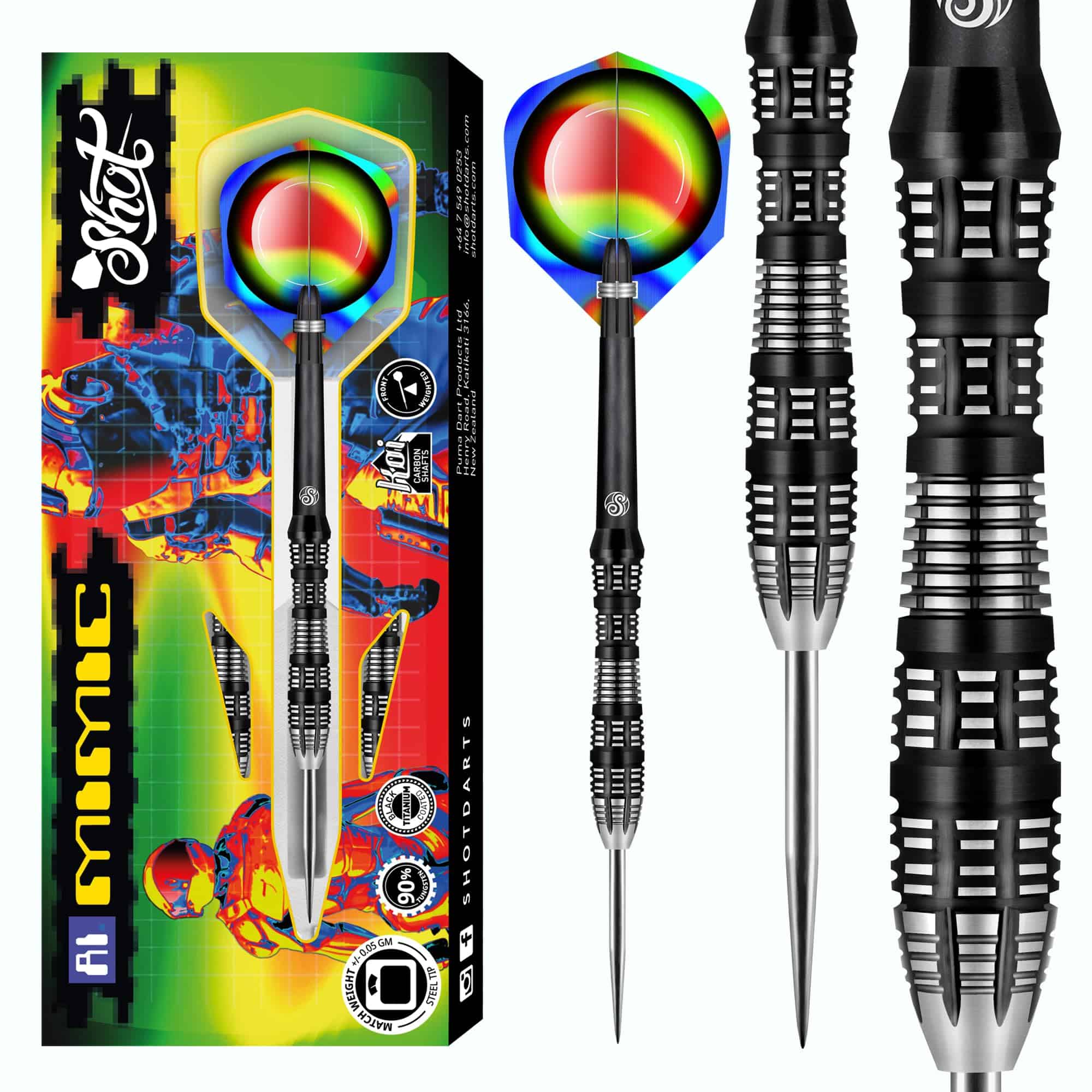 Juego de Dardos Profesionales Shot! Darts AI Mimic 90%