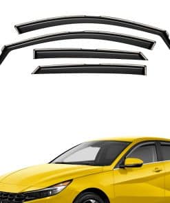 Deflectores de ventanas extra duraderos en viseras de