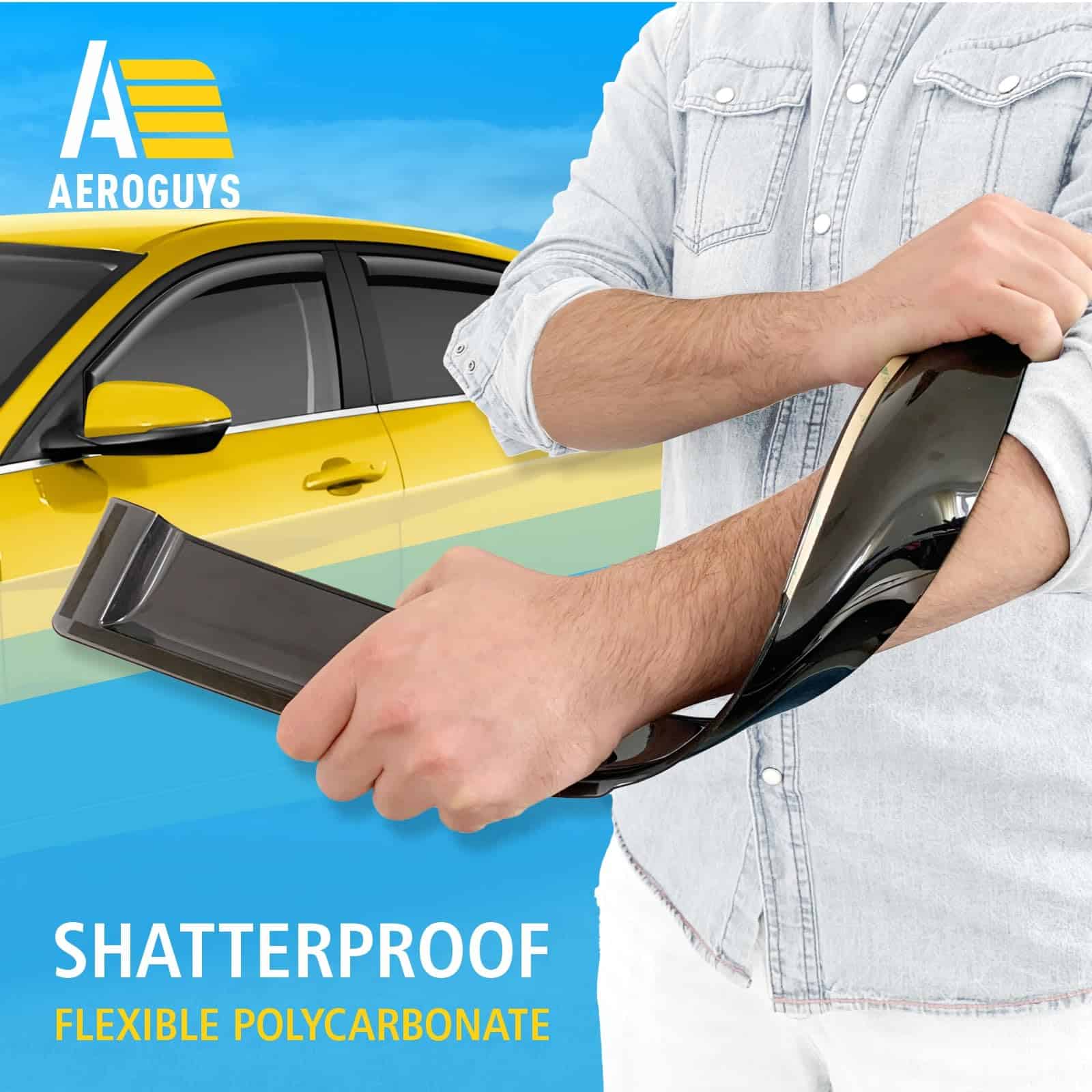 Deflectores de ventanas extra duraderos en viseras de - Imagen 5