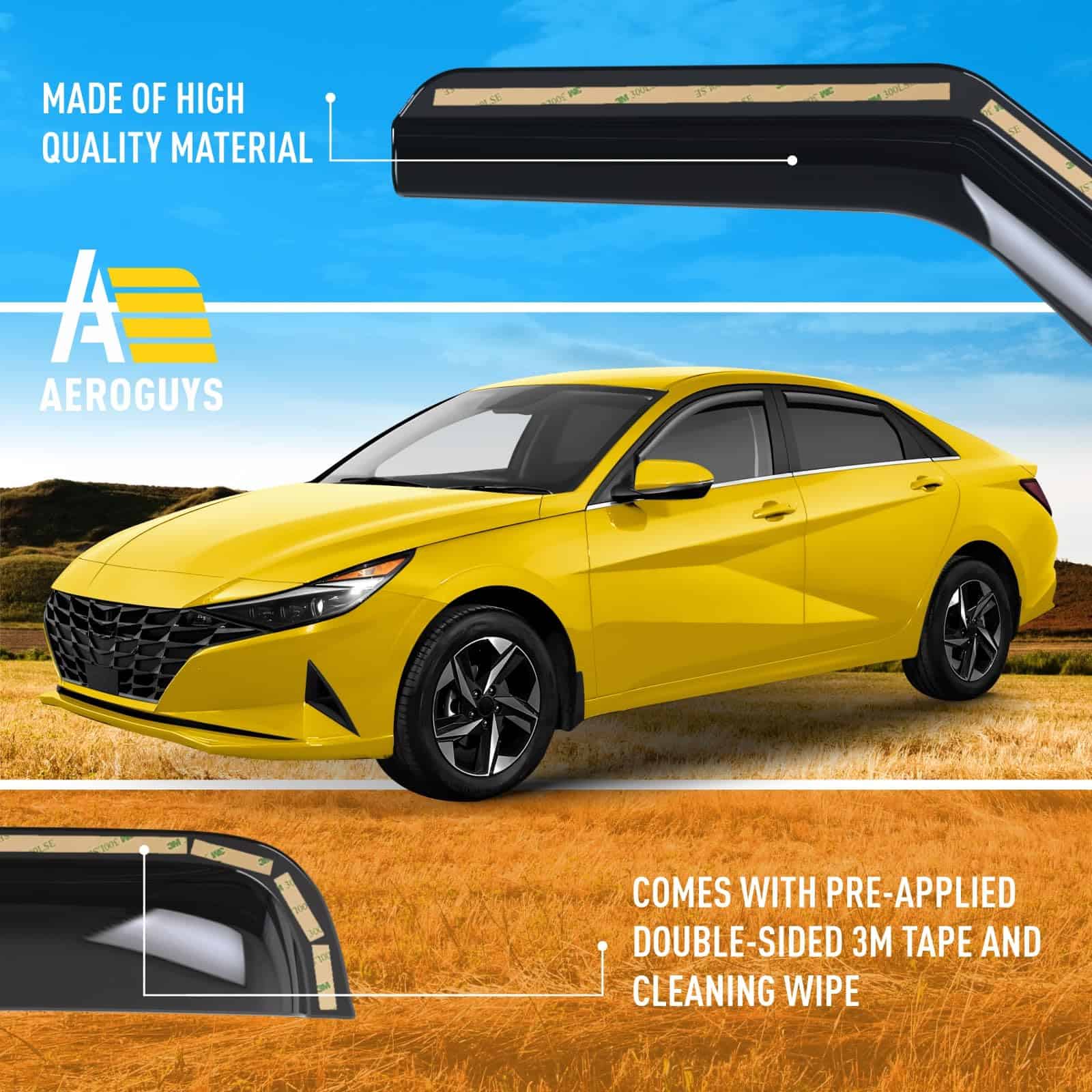 Deflectores de ventanas extra duraderos en viseras de - Imagen 7