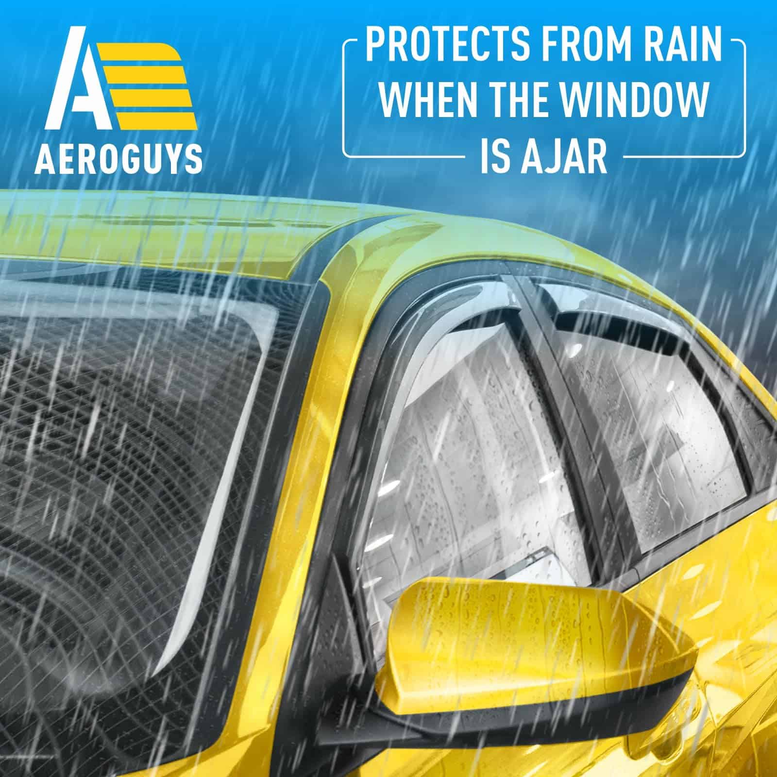 Deflectores de ventanas extra duraderos en viseras de - Imagen 3