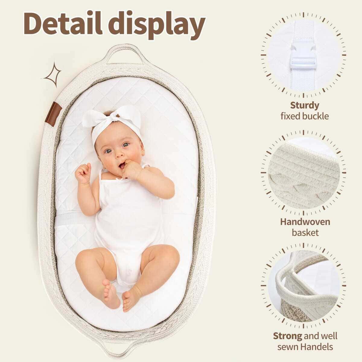Cesta de Cambio de Bebé SwiftSleep para Cómoda de Bebé, - Imagen 6