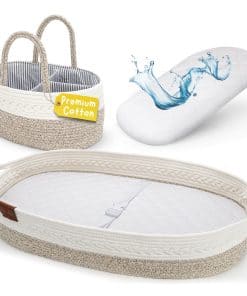 Cesta de Cambio de Bebé SwiftSleep para Cómoda de Bebé,