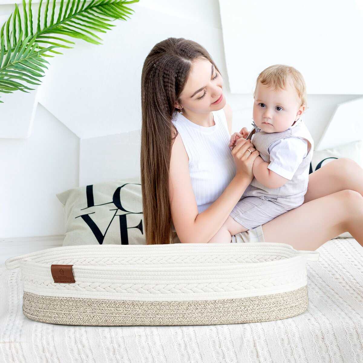 Cesta de Cambio de Bebé SwiftSleep para Cómoda de Bebé, - Imagen 3