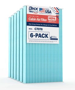 Filtro de aire para cabina BNX TruFilter C7078, HEPA