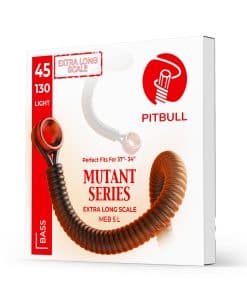Cuerdas de Bajo Mutant Pitbull Escala Extra Larga Multi