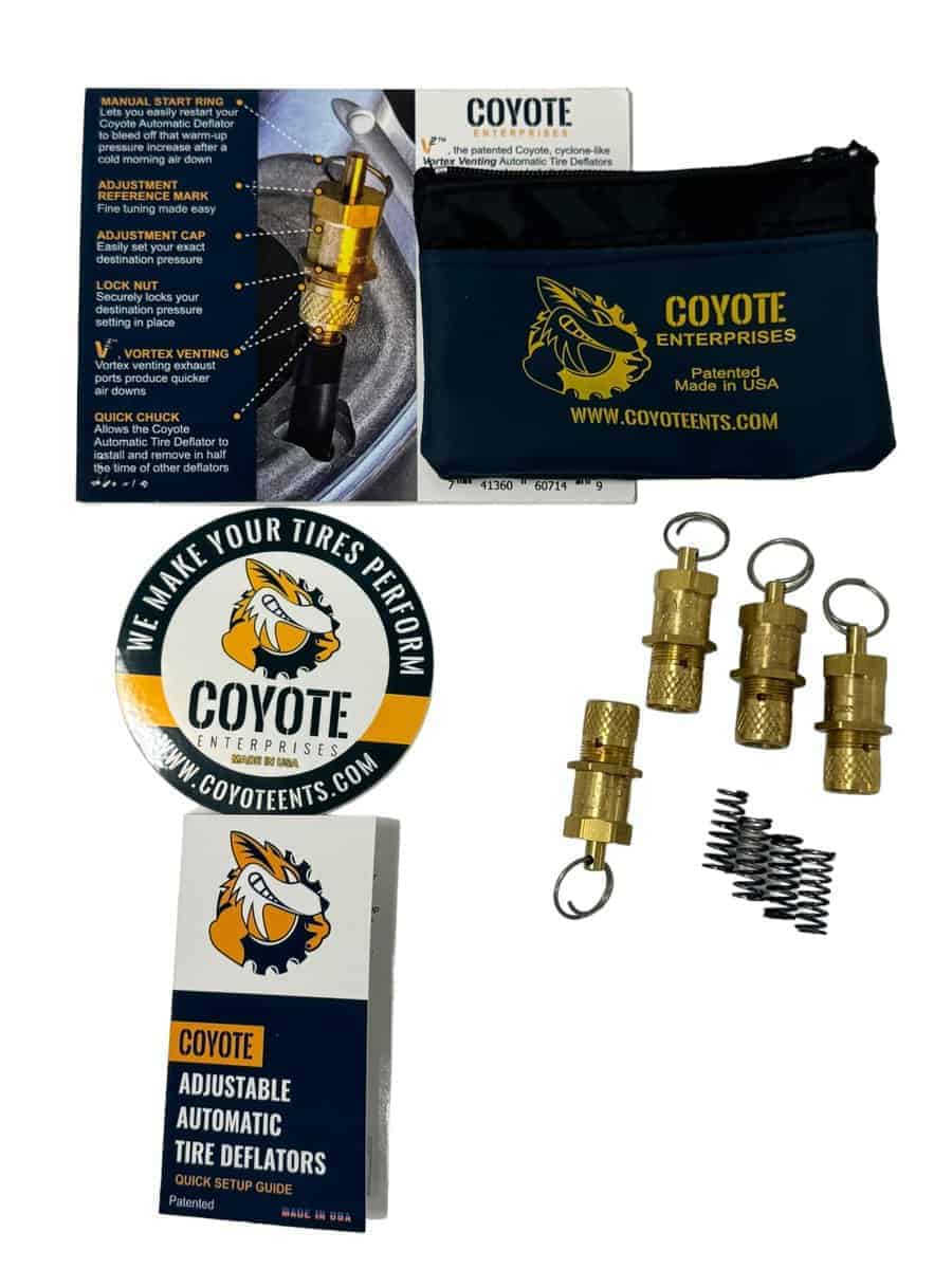 Desinfladores de neumáticos oficiales Coyote Enterprises, - Imagen 4