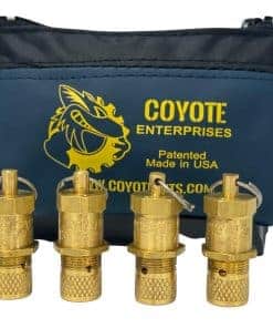 Desinfladores de neumáticos oficiales Coyote Enterprises,