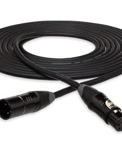 Cable DMX HOSA DMX-710 XLR5M a XLR5F, 10 pies, Negro