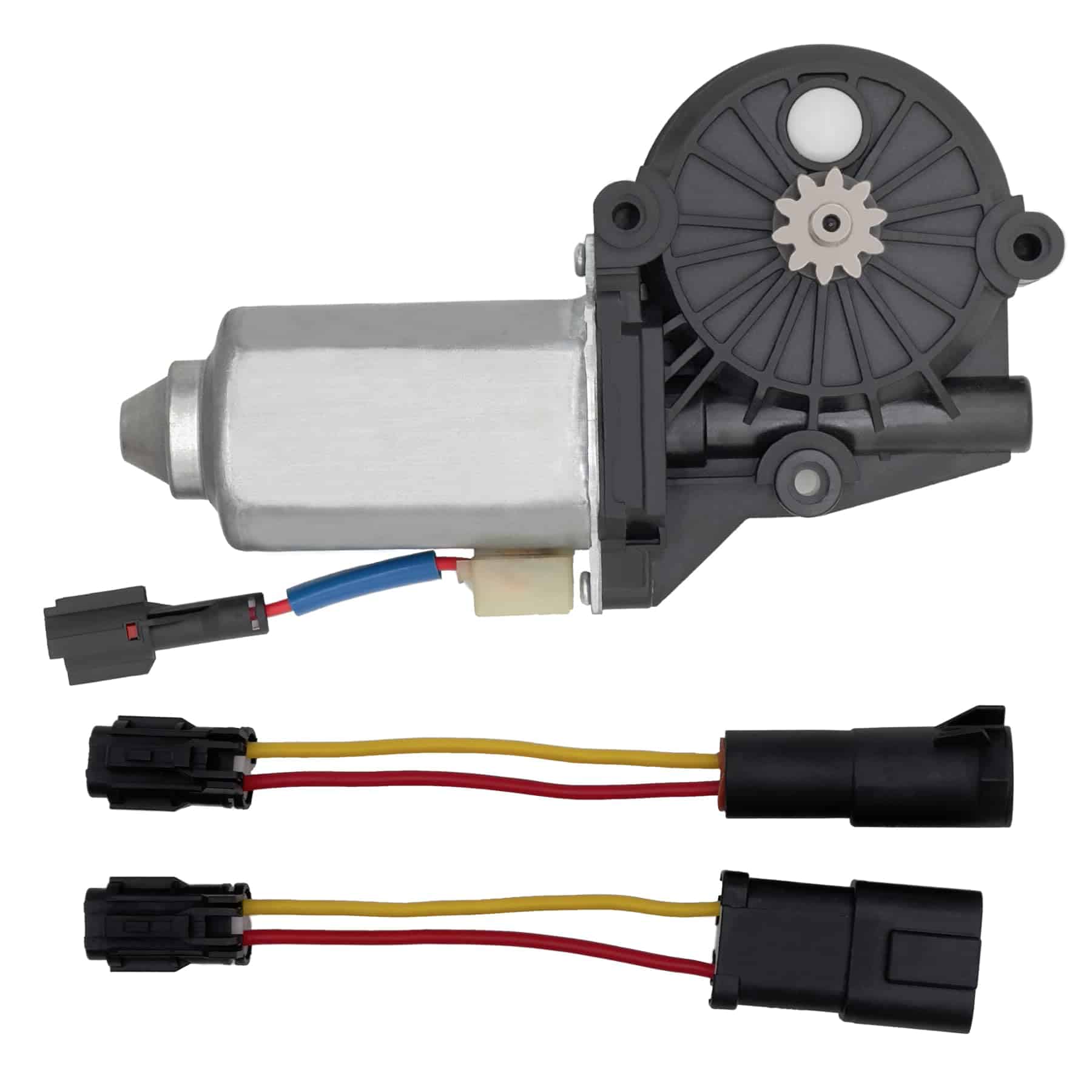 Motor de ventana de 2 pines HXHAUTO compatible con Ford