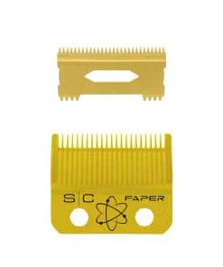 Cuchilla de Repuesto Fija Dorada de Titanio para Cortadora