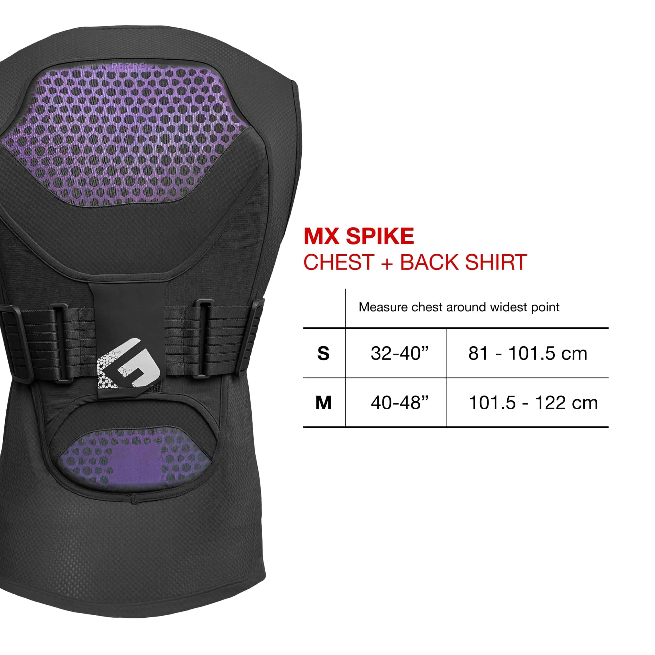 Camisa protectora G-Form MX Spike Chest & Back - Camisa de - Imagen 3